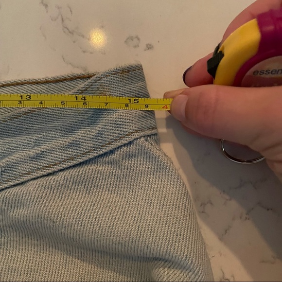 Perfectly Distressed Denim Shorts - Picture 6 of 9